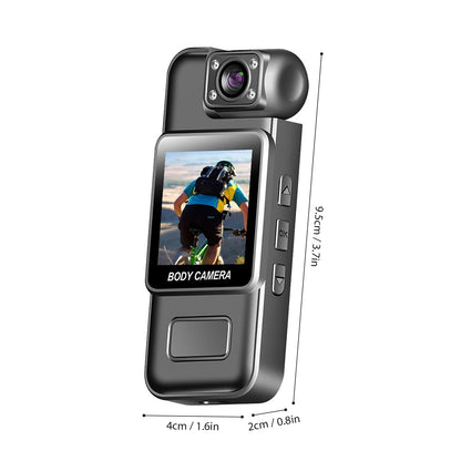 Portable FHD Body Camera with Infrared Night Vision