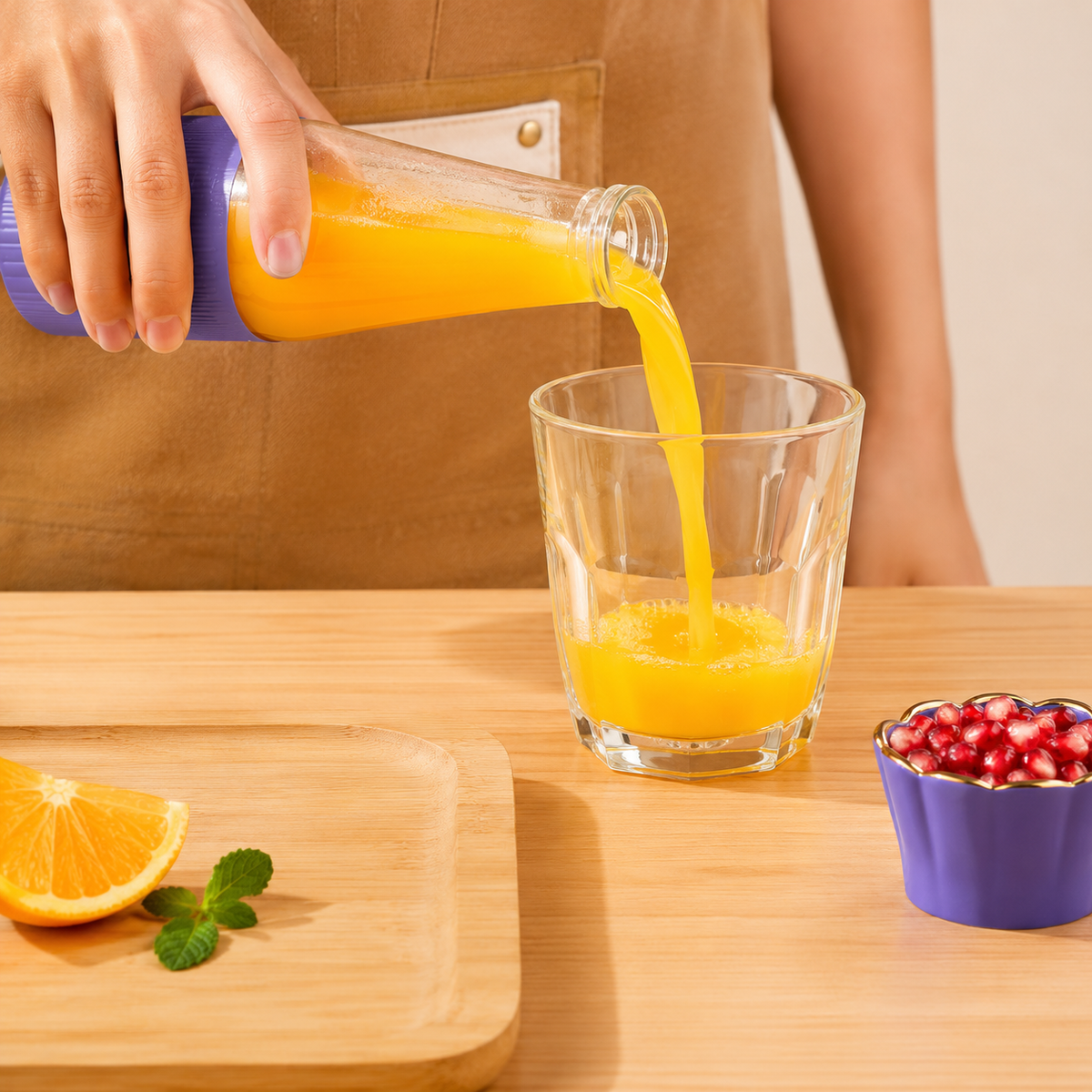 Portable Juicer Bottle